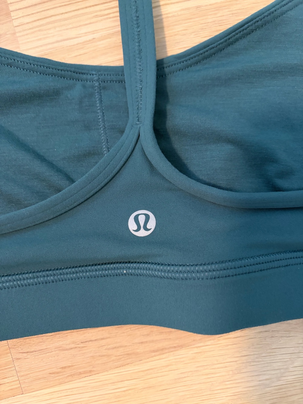lululemon athletica Teal Strappy Light Support Sports Bra - Picture 3 of 3
